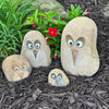 Family of Boulder Angry Birds 4 Pcs 4"6"8"12"