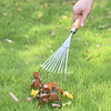 Stainless Steel Hand Rake with Bamboo Handle