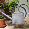 1.3 gal Oval Aged Zinc Watering Can