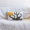 Sea Kelp Throw Pillow