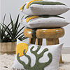 Sea Kelp Throw Pillow