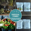 Survival Garden Combo – 40 Vegetable & 40 Medicinal Herb Varieties