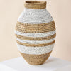 White Striped Buhera Basket